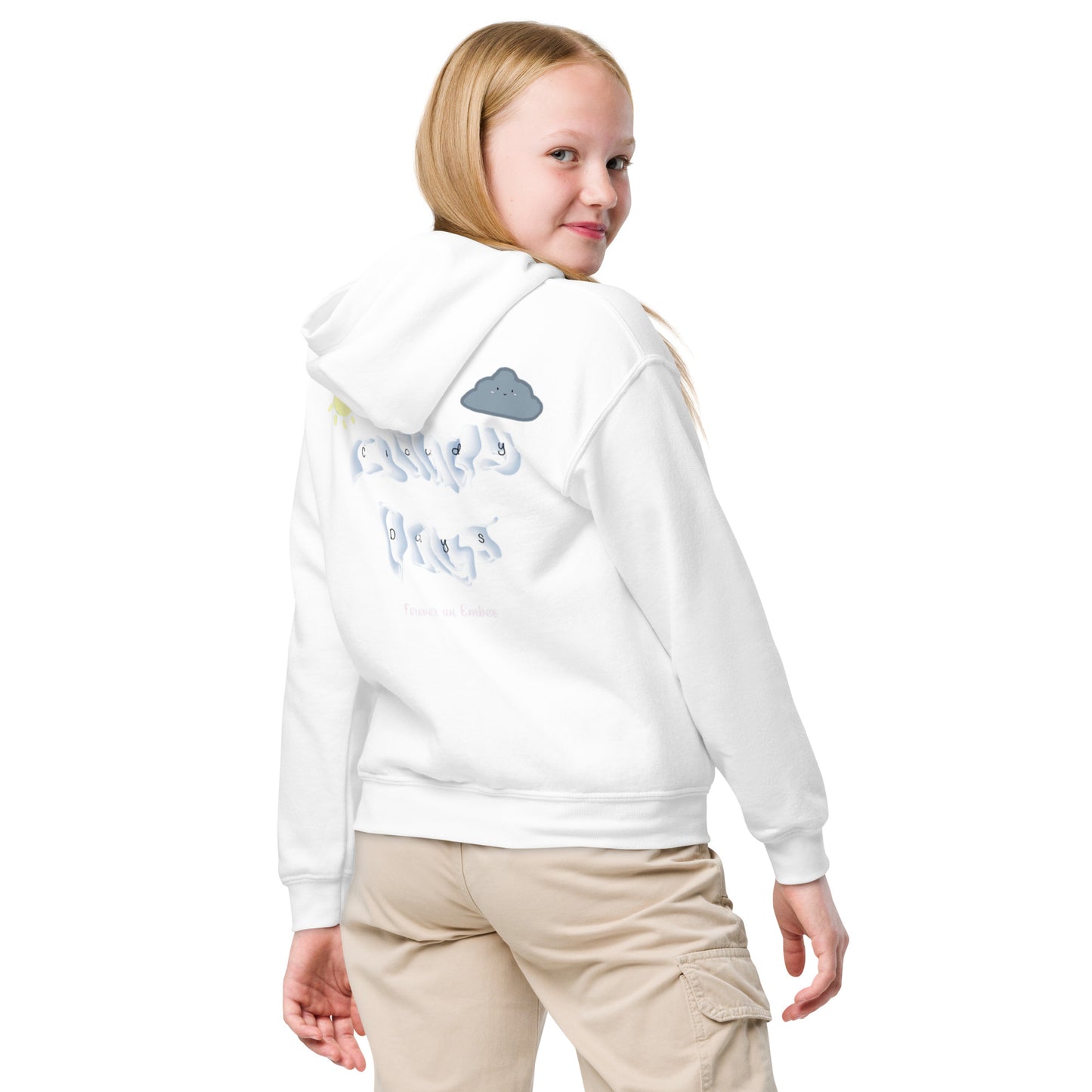 Cloudy Days Youth heavy blend hoodie