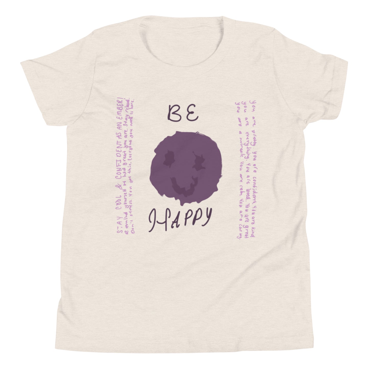 Be Happy Youth Short Sleeve T-Shirt