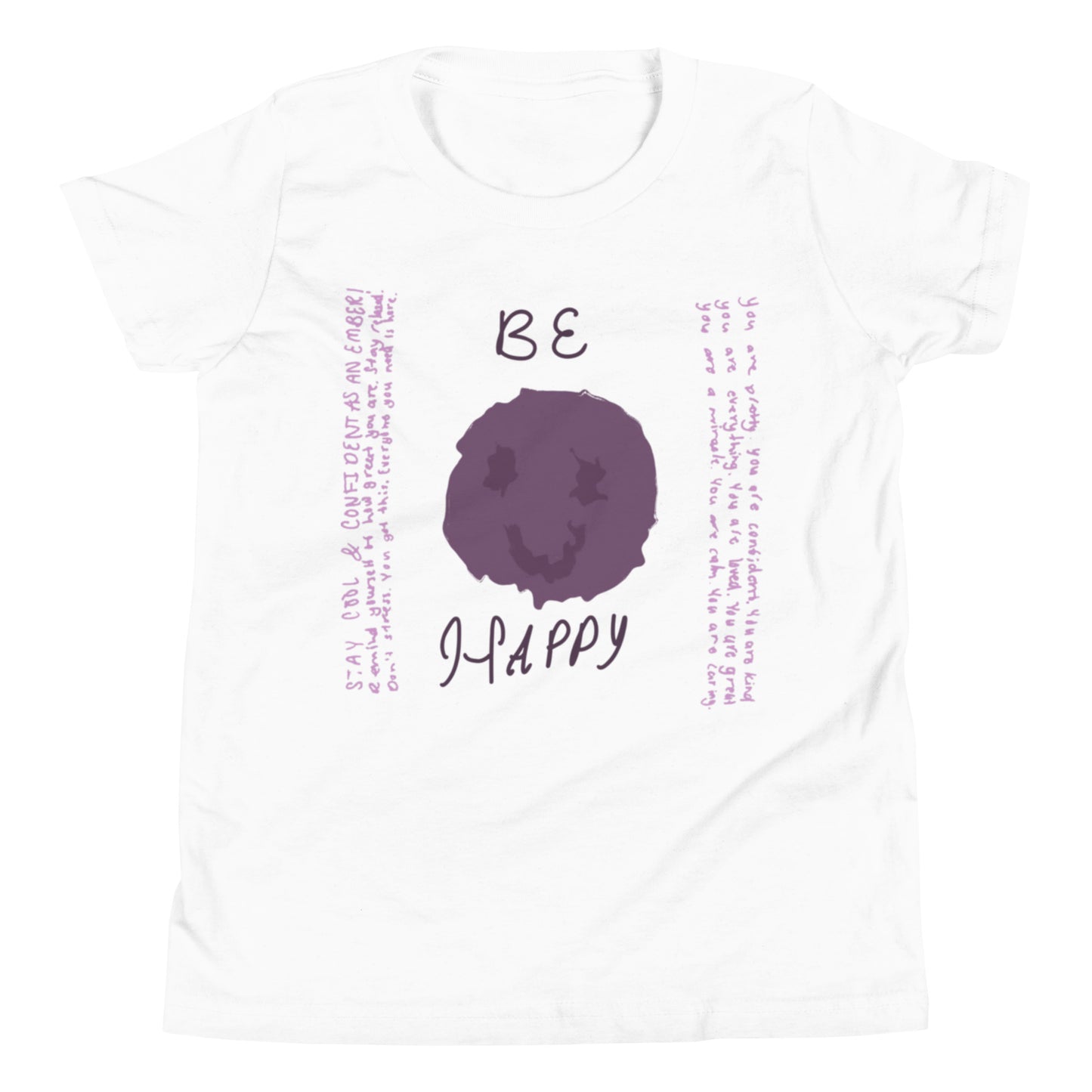 Be Happy Youth Short Sleeve T-Shirt